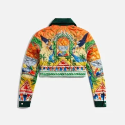 Quilted Croped Jacket