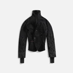 Quilted Silhouette Jacket