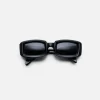Runaway Frame Jet Lens Dark Gold Hardware