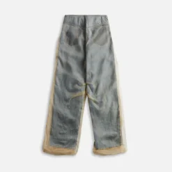 Silk Parchment Denim Jean
