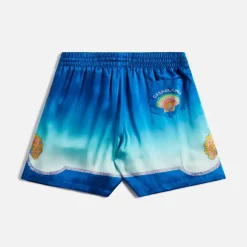 Silk Shorts With Drawstrings