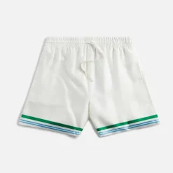 Silk Shorts With Drawstrings