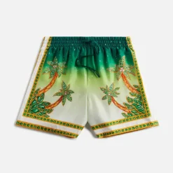Silk Shorts With Drawstrings