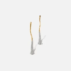 Solanales Linear Earrings