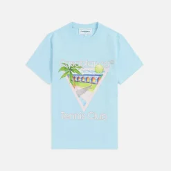 Tennis Club Icon Printed Fitted Tee