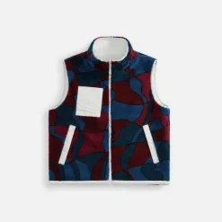 Trees In Wind Reversible Vest