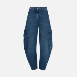 Twisted Cargo Jeans