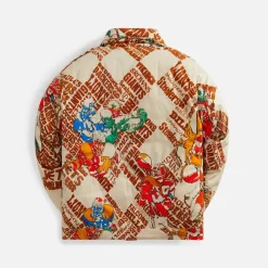 Unisex Printed Padded Jacket