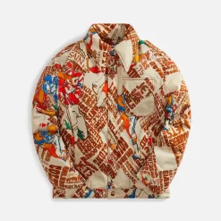 Unisex Printed Padded Jacket