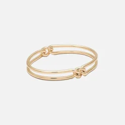 Unity Curb 3Mm Bangle In Yellow