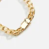 Vintage Bracelet 925 Sterling Silver / 9K 7.0