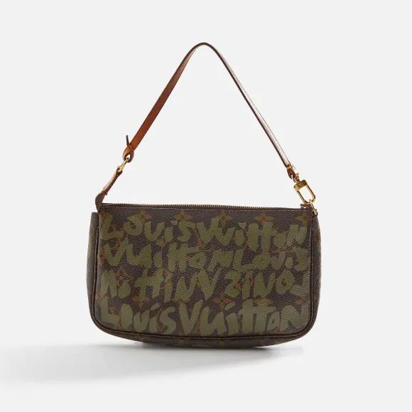 Wgaca Louis Vuitton Sprouse Pochette