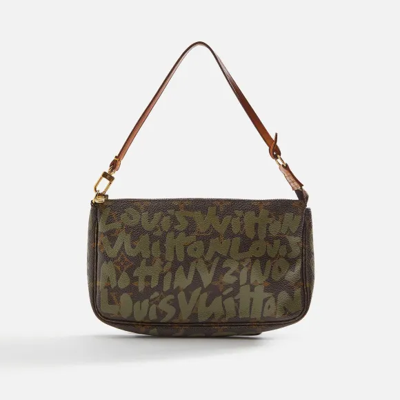 Wgaca Louis Vuitton Sprouse Pochette