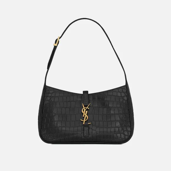 Ysl Le 5A7 Bag Croc Print