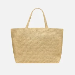 Ysl Shopping Raffia Tote