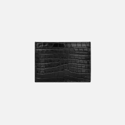 Ysl (172Y) Croc Print Card Holder