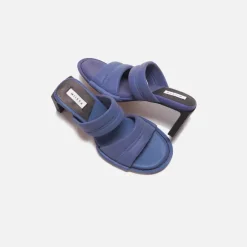 Yvonne Mermaid Night Textile Sandals